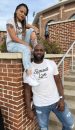 White Spread Love Classic Tee - Image 2