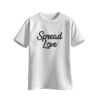 White Spread Love Classic Tee