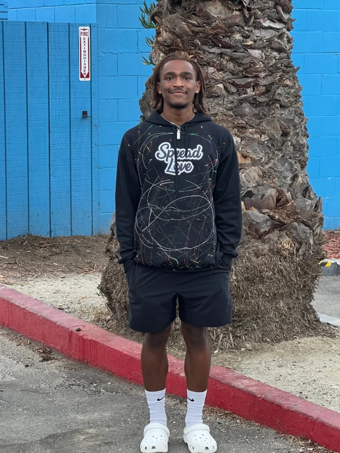 Black Splash Hoodie - Image 4