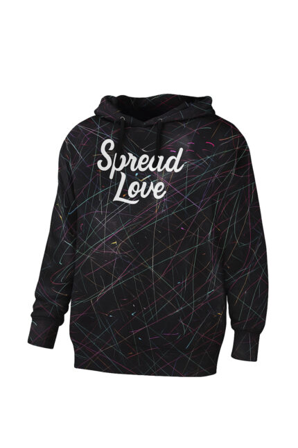 Black Splash Hoodie