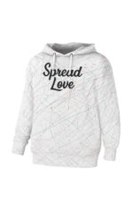 White Splash Hoodie