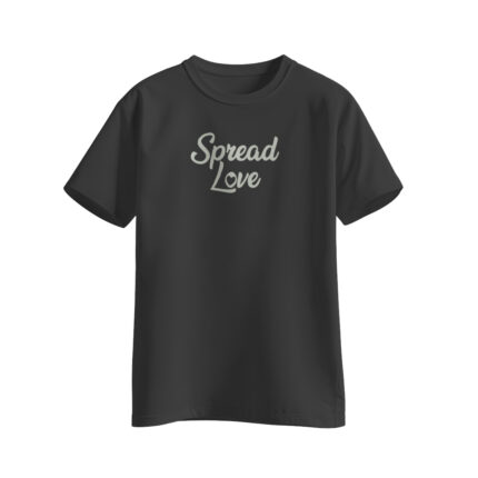 Spread Love Core Logo Black T-Shirt