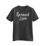 Spread Love Splash Tee- Black