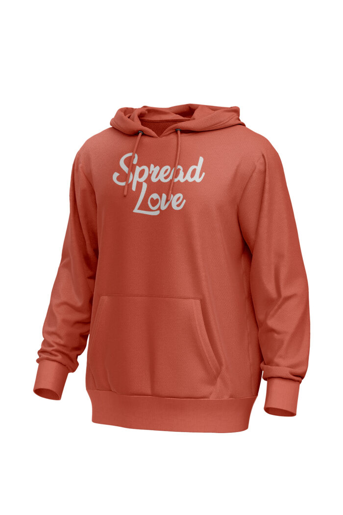 Orange Spread Love Hoodie - Image 1