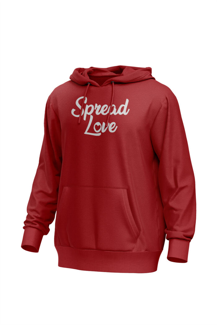 Red Spread Love Hoodie - Image 1