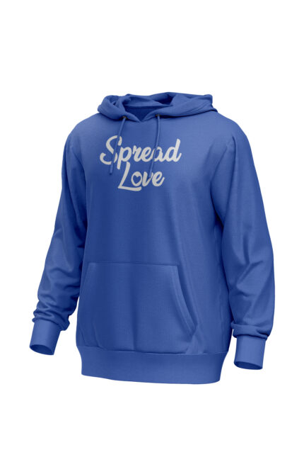 Royal Blue Spread Love Hoodie